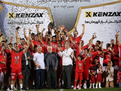 پرسپولیس در فوتبال ایران رکورددار شد