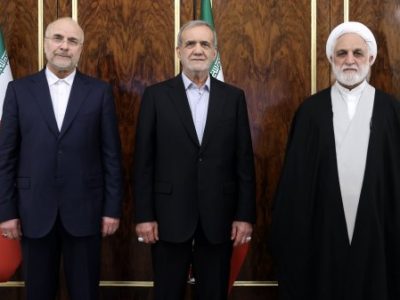 همدلی و عزم قوای سه‌گانه و بسیج همه ظرفیت‌ها و امکانات در راستای تحقق شعار سال