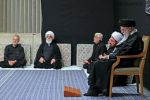 عزاداری شب عاشورا در حسینیه امام خمینی (ره) با حضور رهبر انقلاب