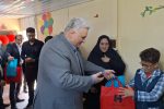 حضور در کنار فرزندان ایران
