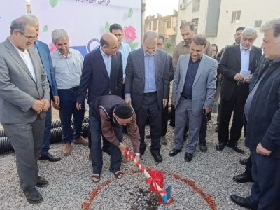 آغاز عملیات اجرایی پروژه فاضلاب در مناطق کمبرخوردار رشت